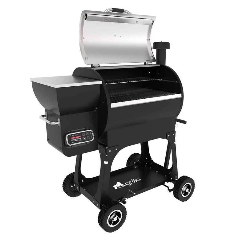 Silverbac 2.0 Wood Pellet Grill with All-Terrain Cart