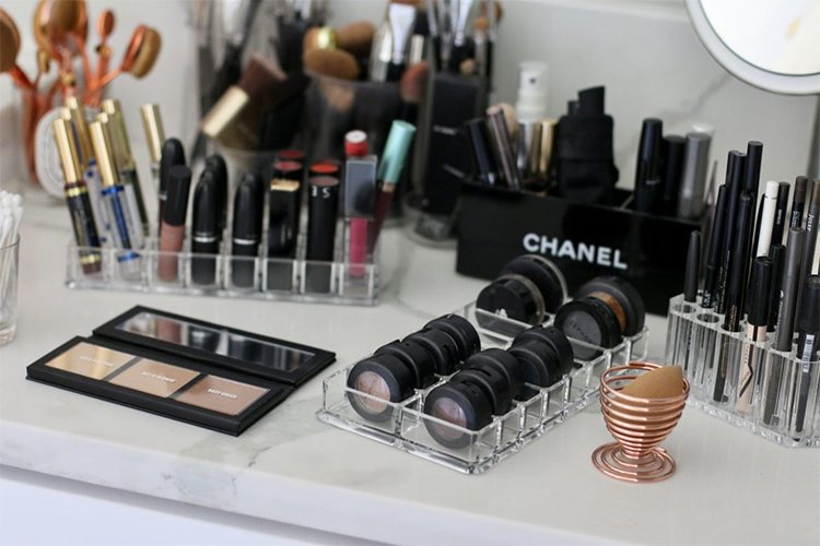 How to organize your makeup collection.