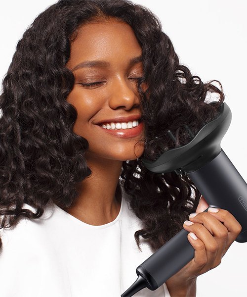 De-frizz Hair Dryer and Diffuser