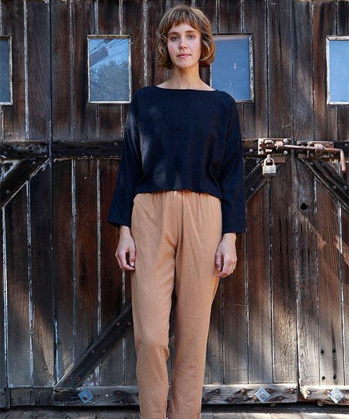 Linen Cuffed Pants