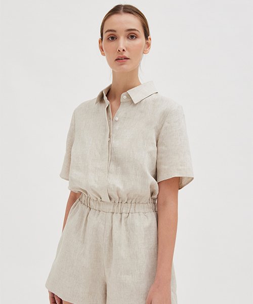 Linen Romper