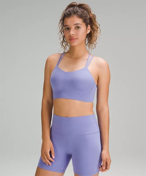 Longline Like a Cloud Sports Bra