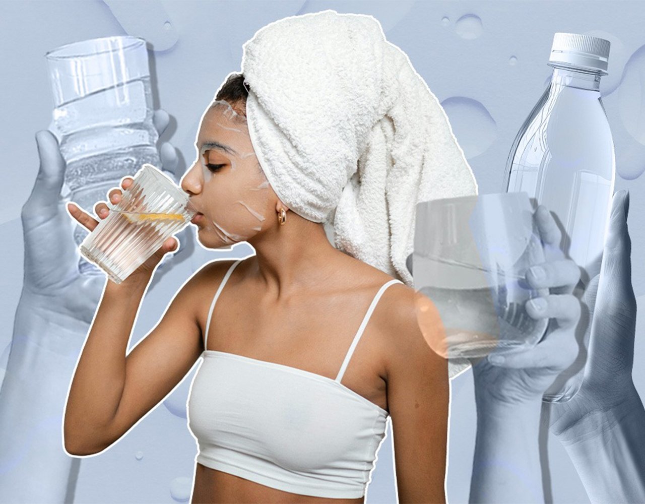 This is what actually happens to your skin when you actually drink enough water