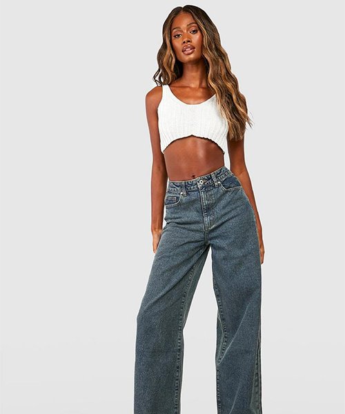 Wide Leg Jeans